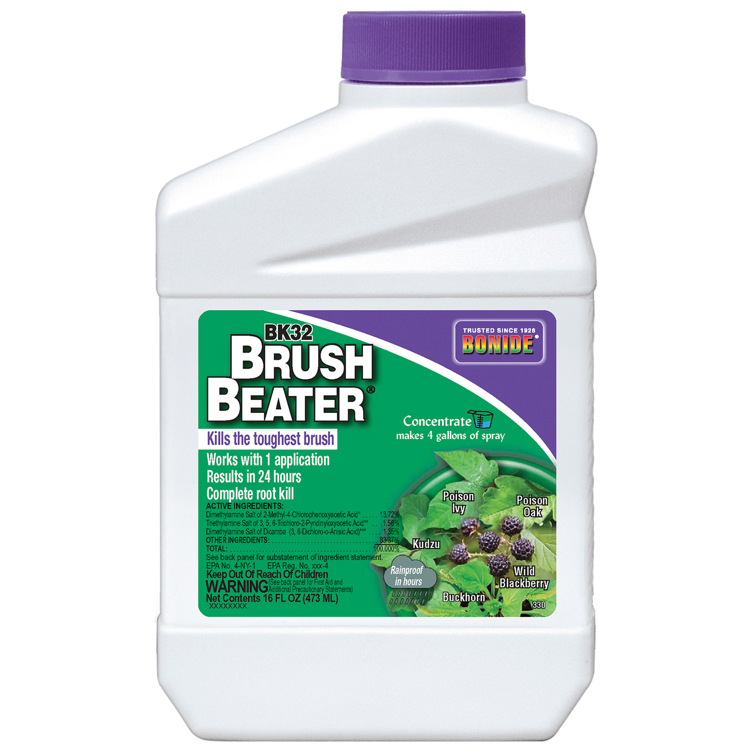 Bonide Brush Beater Brush Killer Concentrate 16 oz - Intensery