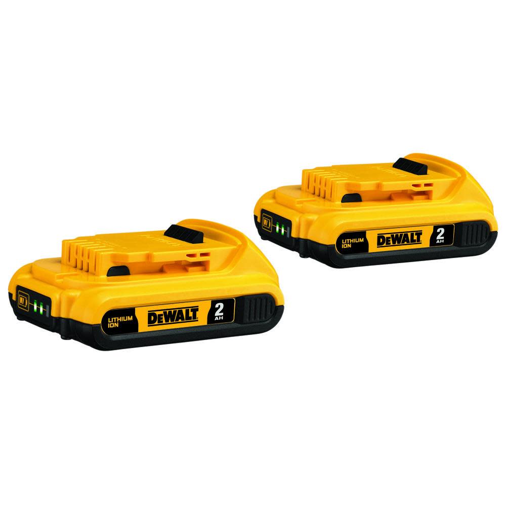 DCB203-220V MAX* Compact XR Lithium Ion 2-Pack (DCB203-2) - Intensery