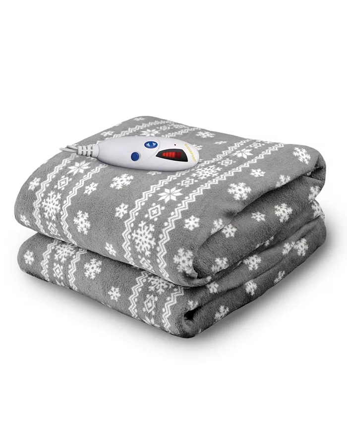 Biddeford Microplush Electric Throw with Digital Controller - Intensery