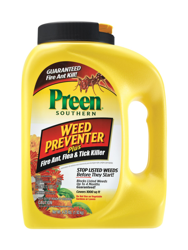 Preen Southern Weed and Insect Weed Preventer Granules 4.25 lb - Intensery