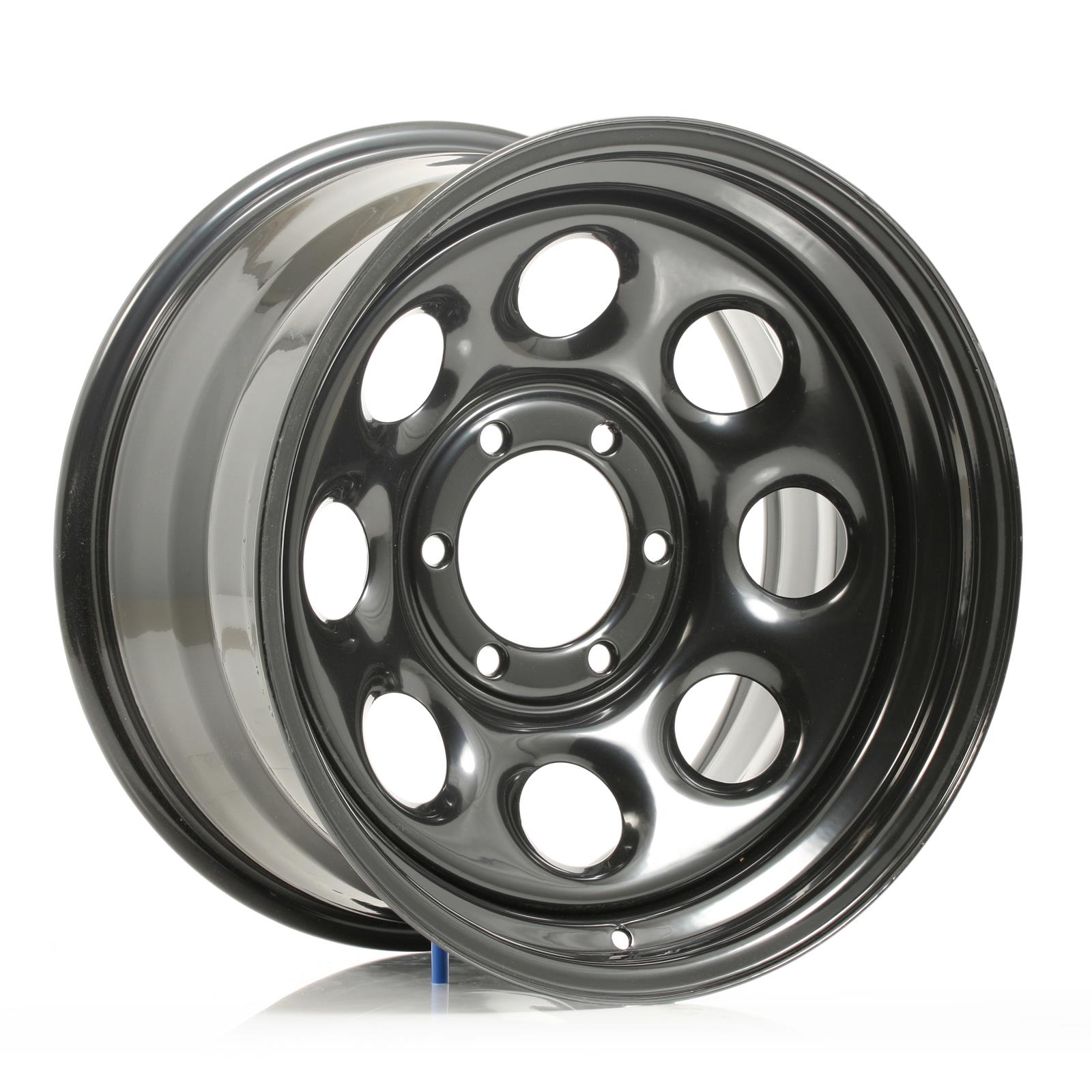 Cragar 1729428014B Cragar Soft 8 Black Wheels - Intensery