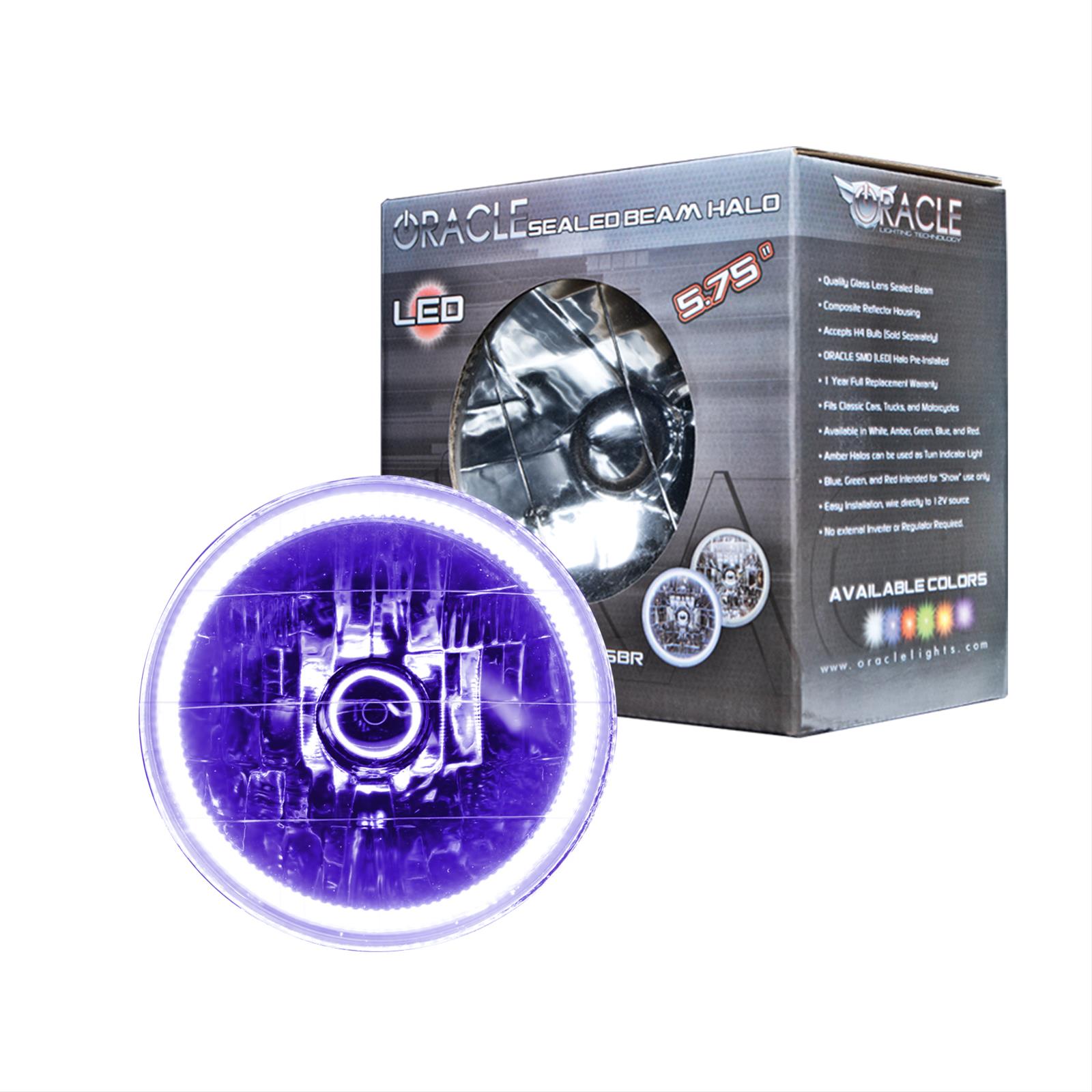 Oracle Lighting 6904-007 Oracle Sealed Beam Conversion Halo Lights - Intensery