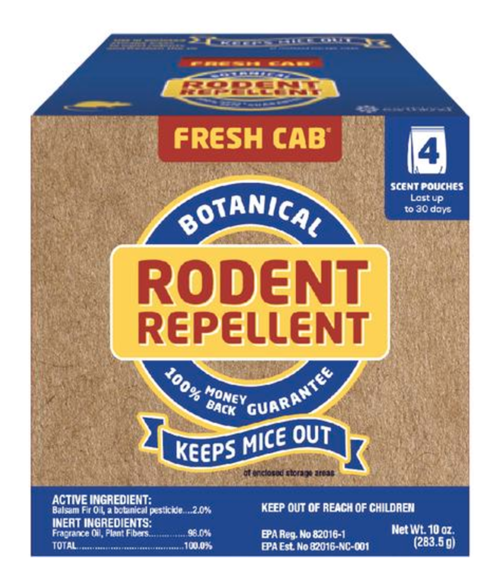 Fresh Cab Botanical Rodent Repellent Pouches 4pk - Intensery