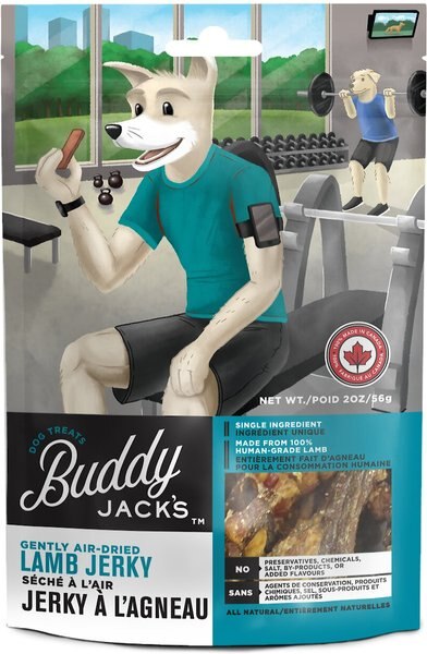 Buddy Jack's Lamb Jerky Human-Grade Dog Treats - Intensery