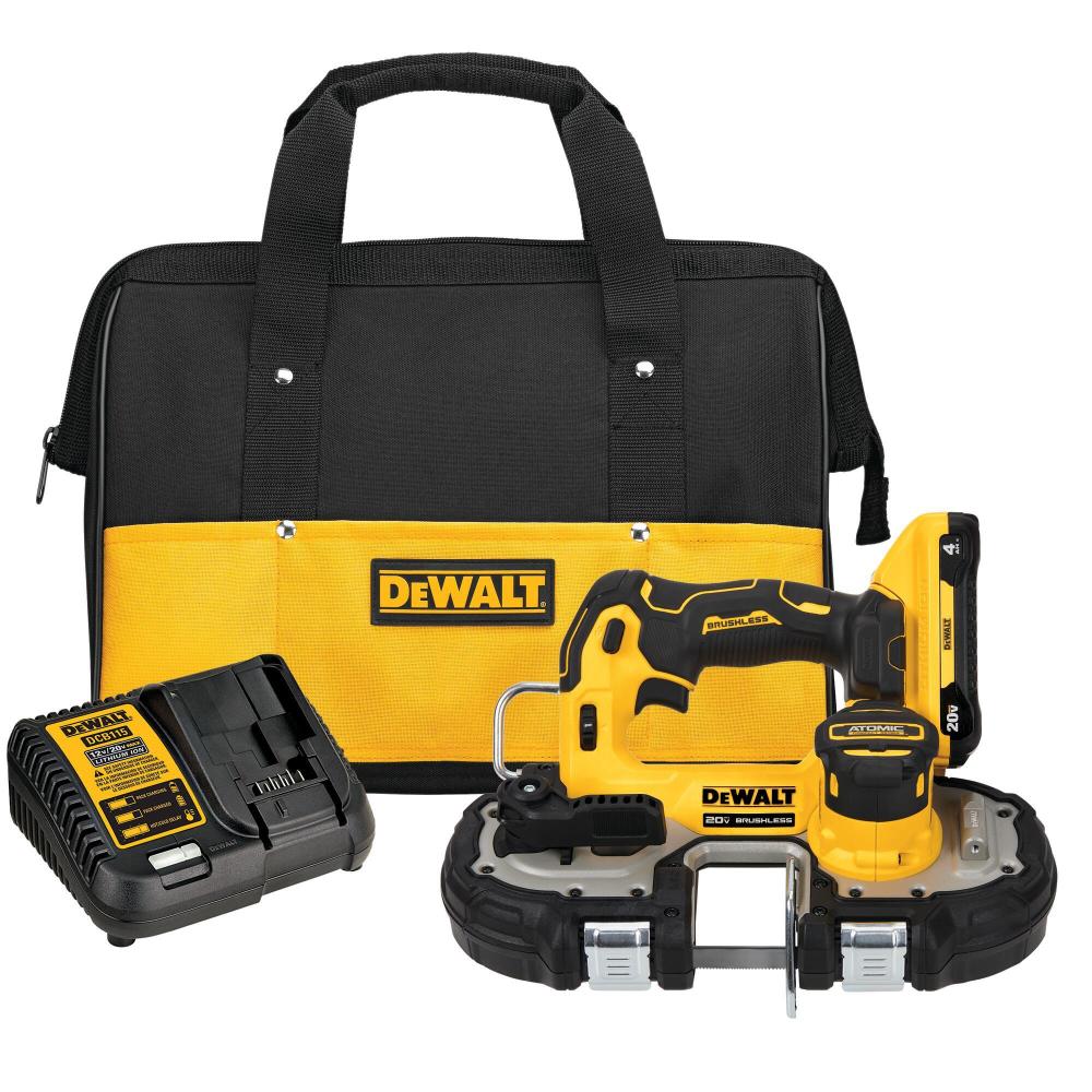 DEWALT ATOMIC 20V MAX Compact Bandsaw Brushless Cordless 1 3/4 Kit - Intensery