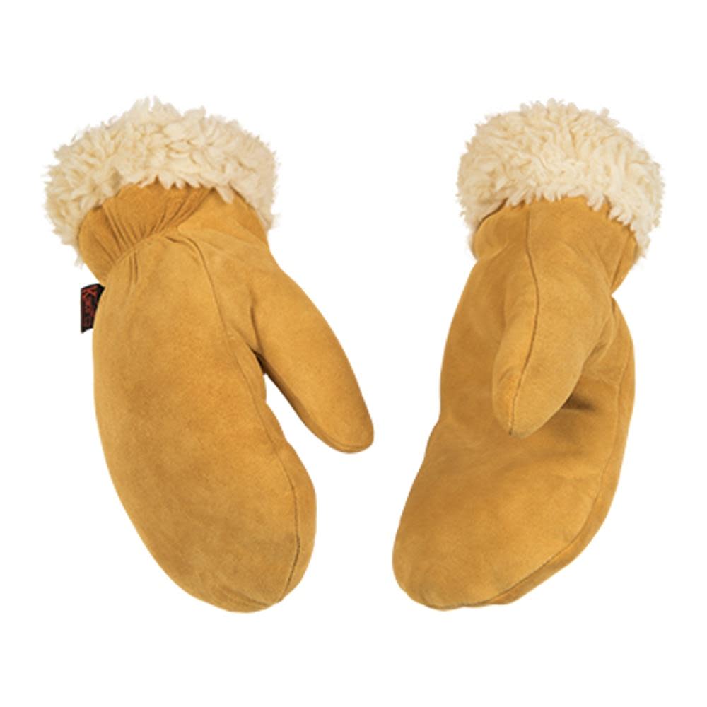 Kinco Medium Lined Suede Deerskin Leather Mittens - Intensery
