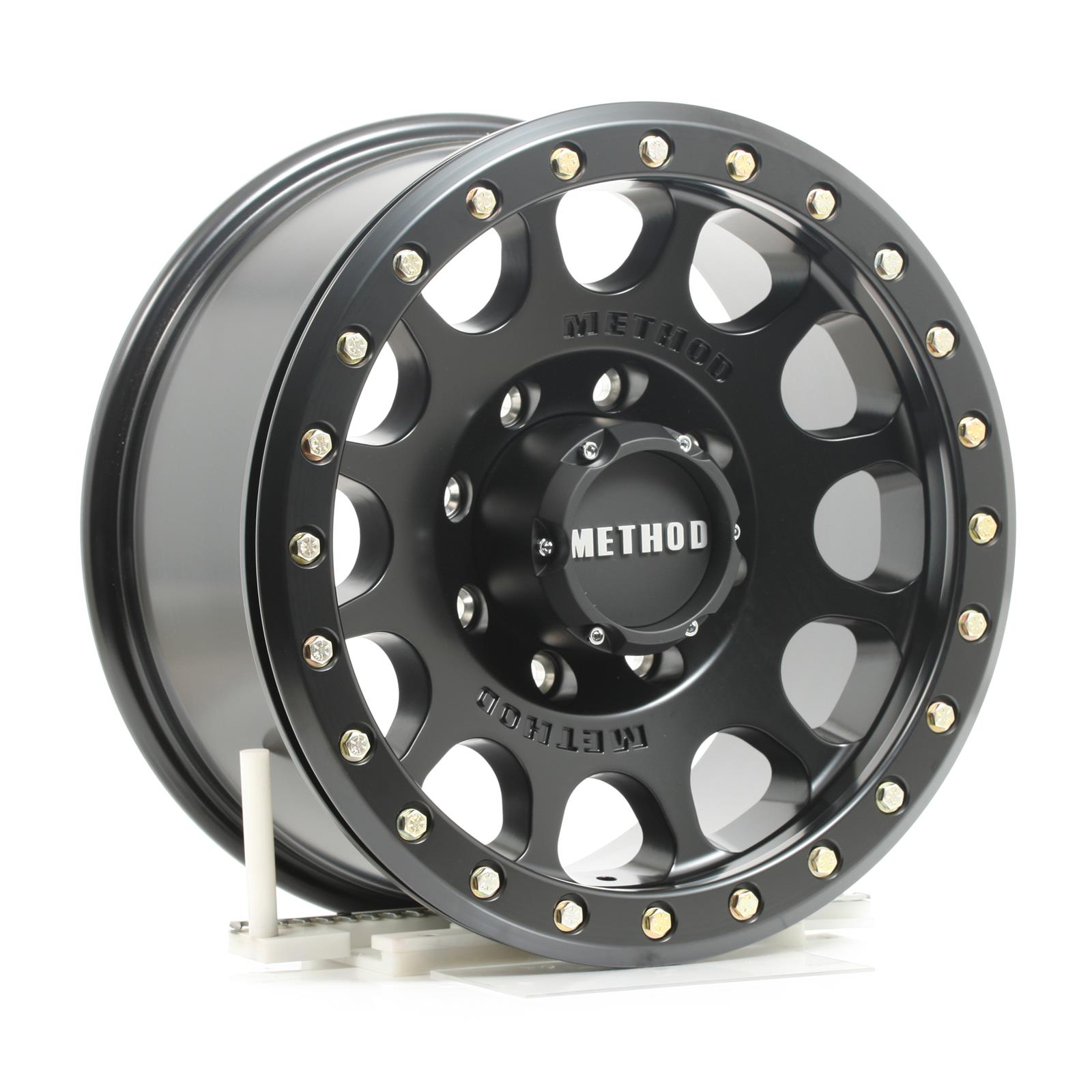 Method Race Wheels MR10578580500B Method Race Wheels MR105 Beadlock Matte Black Wheels - Intensery