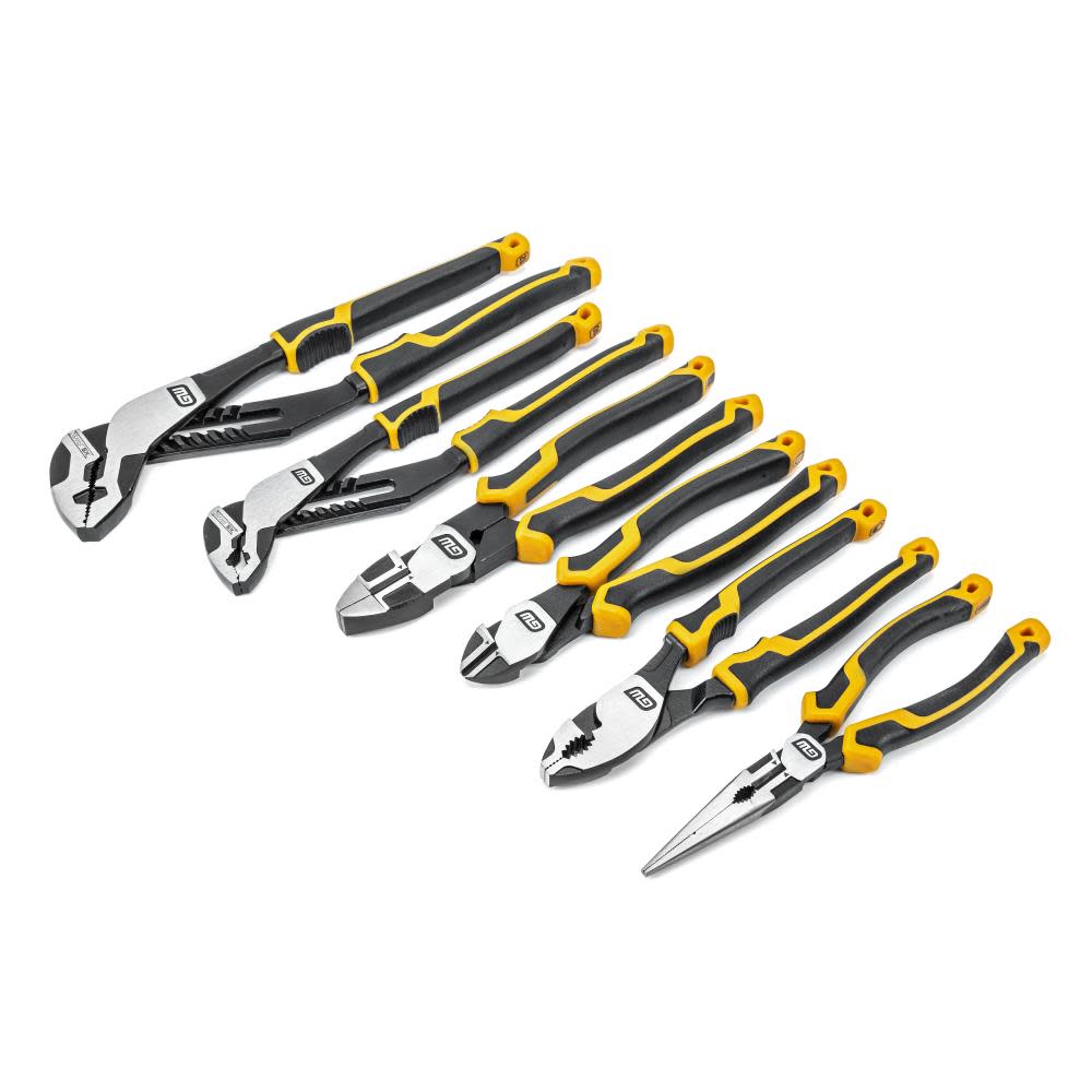 GEARWRENCH Pitbull Dual Material Mixed Plier 6 Piece Set 82204C from GEARWRENCH - Intensery
