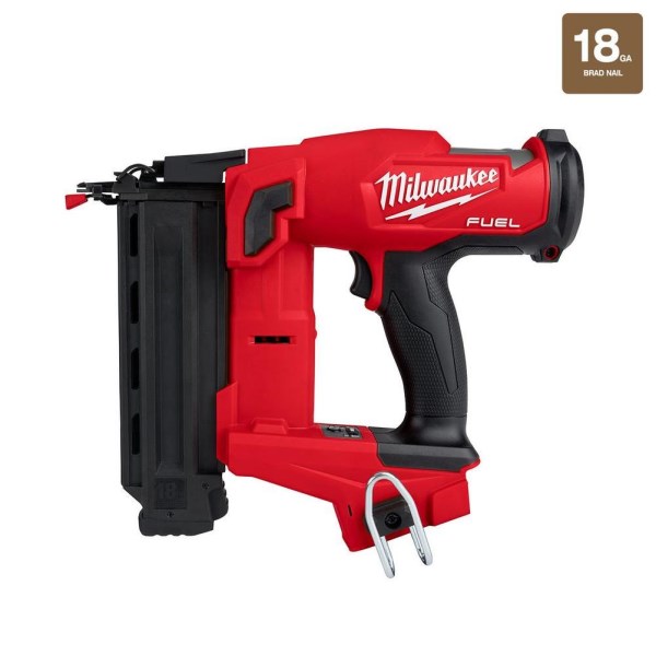 Milwaukee M18 FUEL 18 Volt Lithium-Ion Brushless 18-Gauge 2-1/8 In. Cordless Brad Nailer (Bare Tool) - Intensery