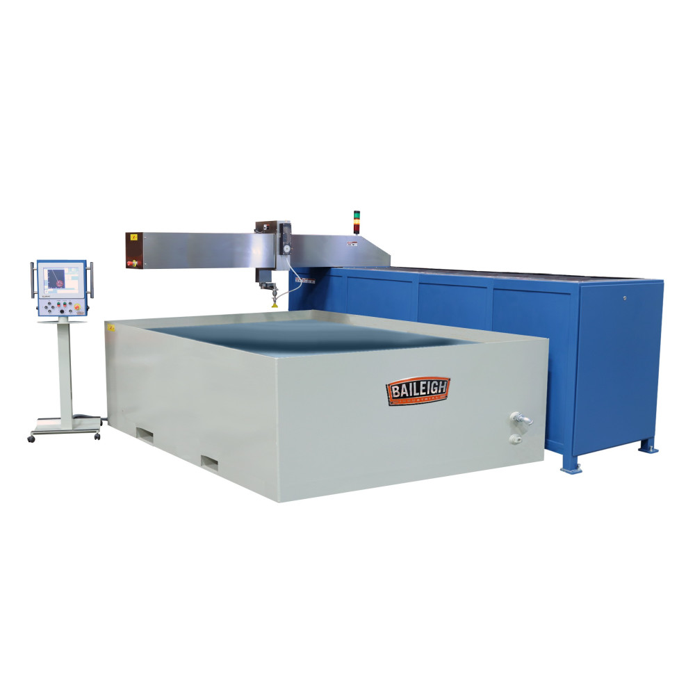 Baileigh WJ-512CNC Industrial CNC Flying Arm Water Jet Cutter - Intensery