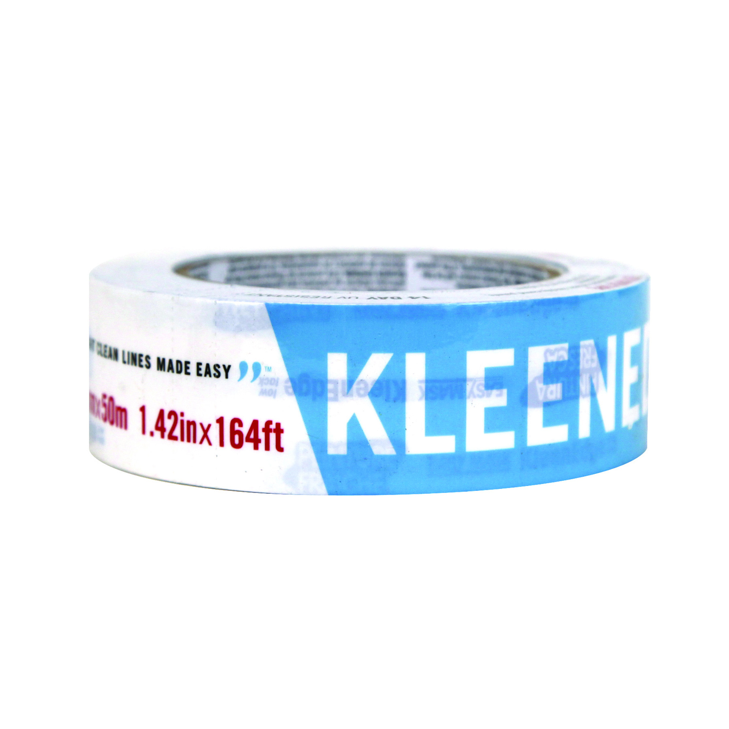 KleenEdge 1.42 in. W X 164 ft. L White Low Strength Painter\u0027s Tape 1 pk - Intensery