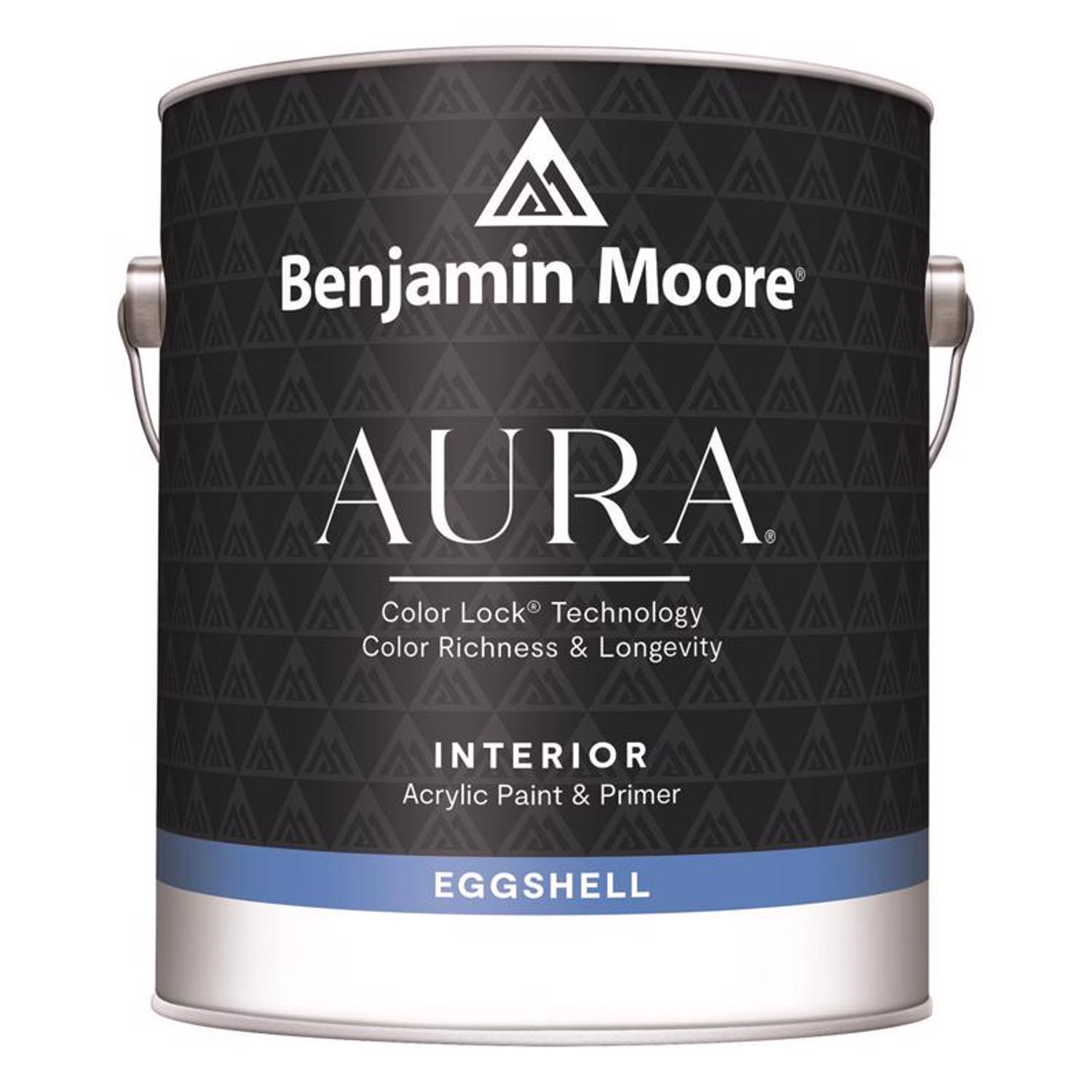 Benjamin Moore Aura Eggshell Base 2 Paint and Primer Interior 1 gal - Intensery
