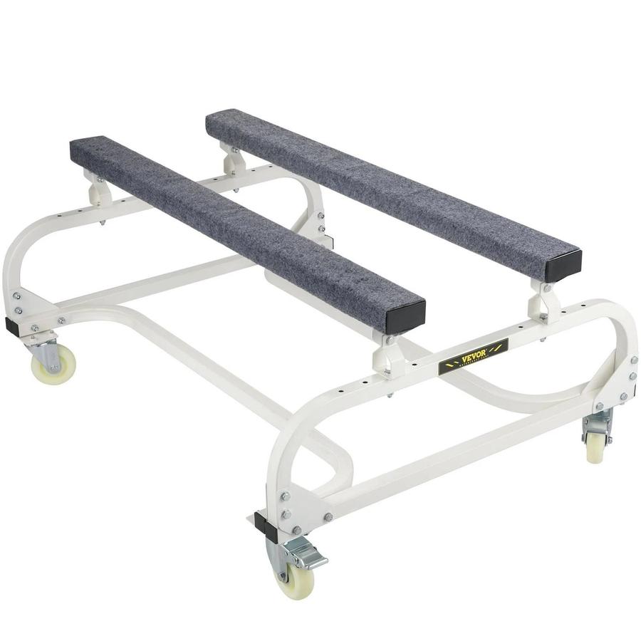 VEVOR Watercraft PWC Dolly, 1000  Capacity Jet Ski Stand, Adjustable Width Boat Storage Trailer with Four Casters & Two Brakes, Watercraft Cart - Intensery
