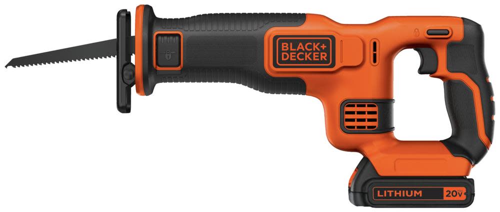 BLACK and DECKER 20V MAX Reciprocating Saw Lithium Cordless Kit - Intensery