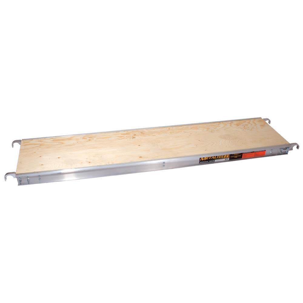 METALTECH Scaffold Platform Section Aluminum and Plywood 7' - Intensery
