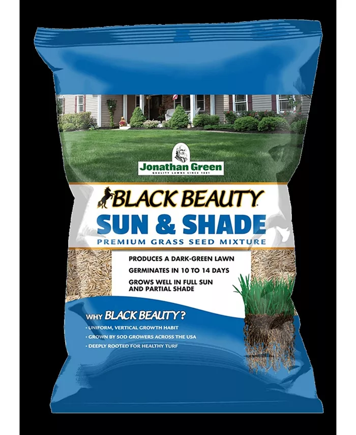Jonathan Green Black Beauty (#12007) Sun Shade Seed Mix， 50 lb bag - Intensery