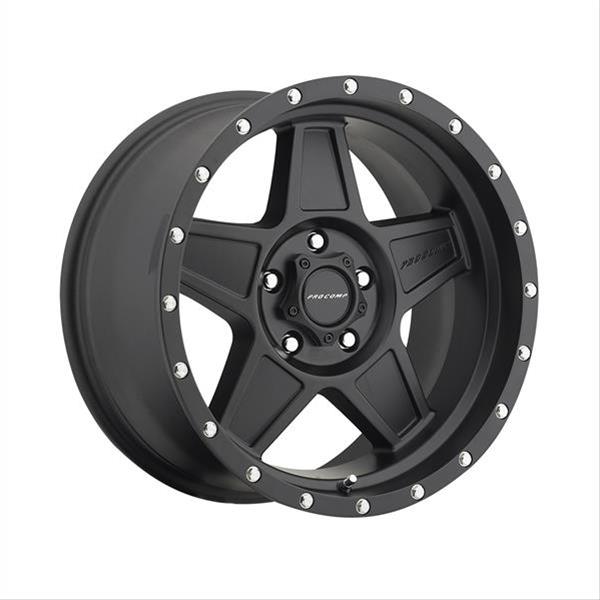 Pro Comp Wheels 5035-78573 Pro Comp Xtreme Alloys Series 5035 Predator Satin Black Wheels - Intensery