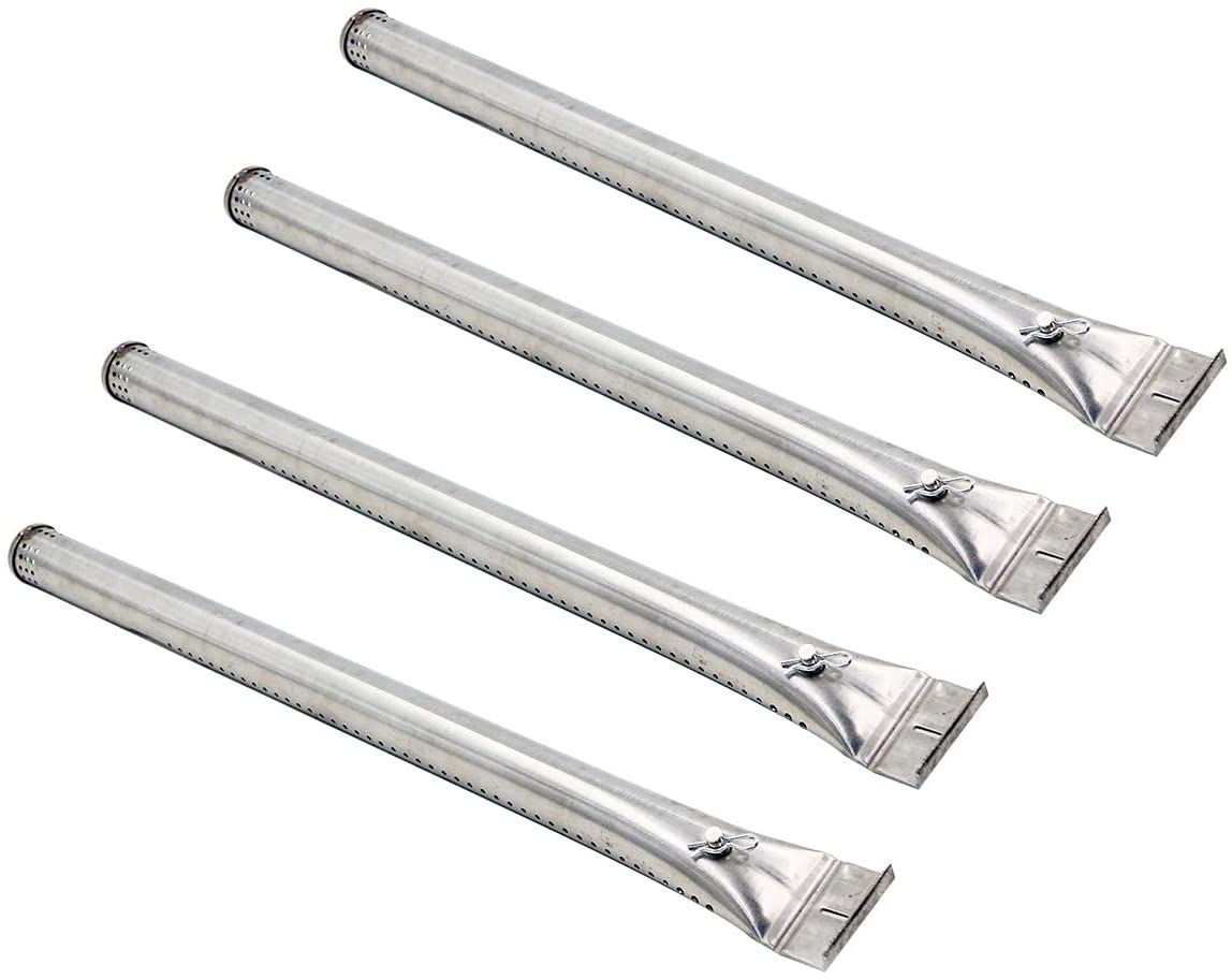 Grill Burner for Master Chef 85-3040-4, 85-3041-2, 85-3044-6, 85-3045-4, 15 15/16 x 1, Stainless Steel Grill Replacement Parts - Intensery