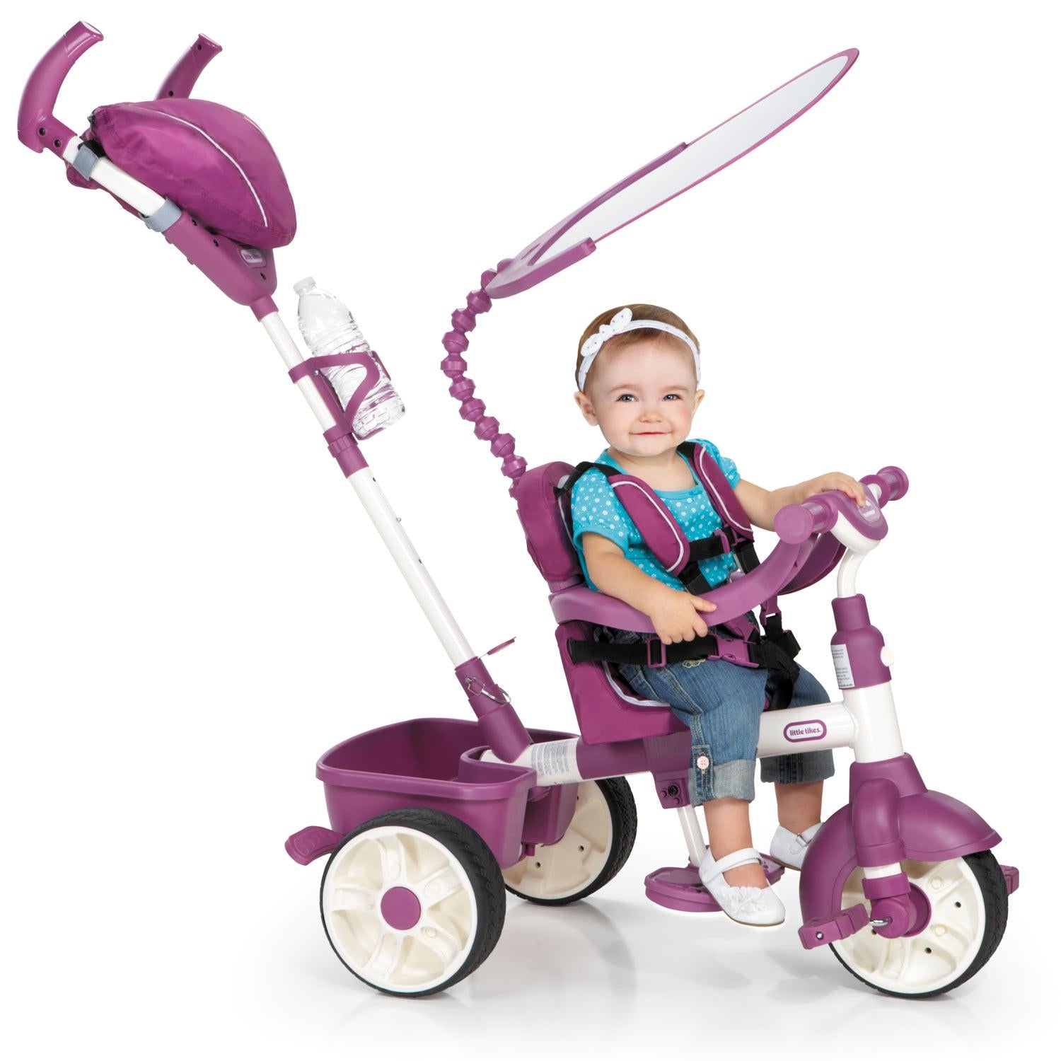 4-in-1 Trike Sports Edition - Pink - Intensery