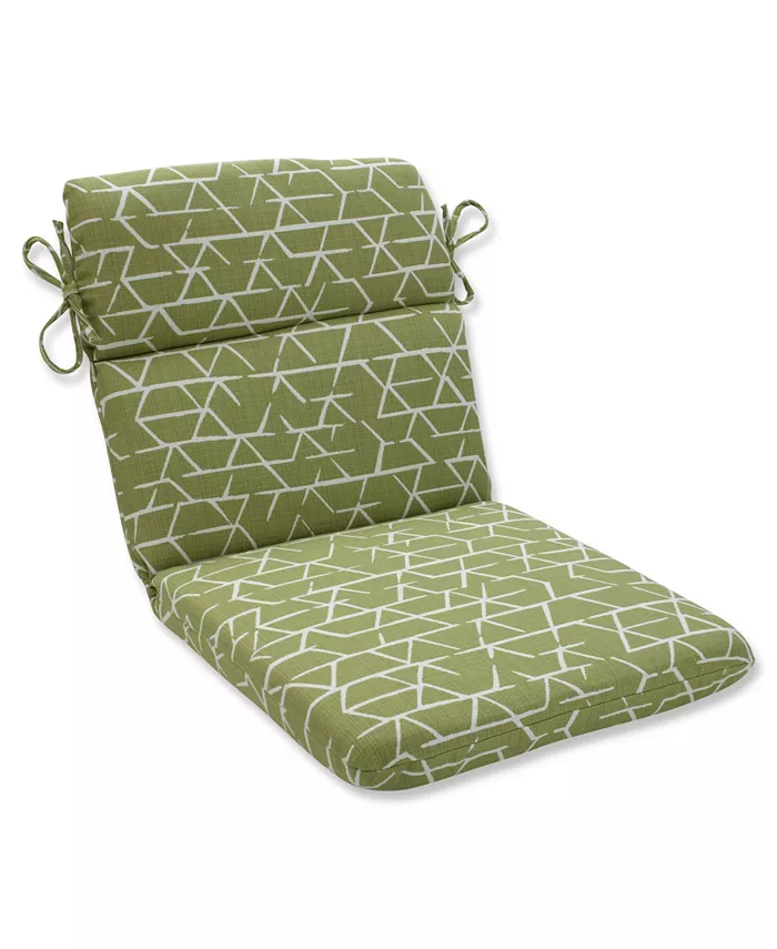 Pillow Perfect Fortress Kengo Artichoke Rounded Corners Chair Cushion - Intensery