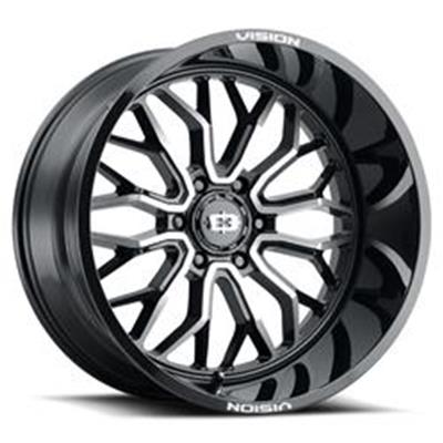 Vision Wheel 402-2970GBMF12 Vision Off-Road 402 Riot Series Gloss Black Machined Face Wheels - Intensery