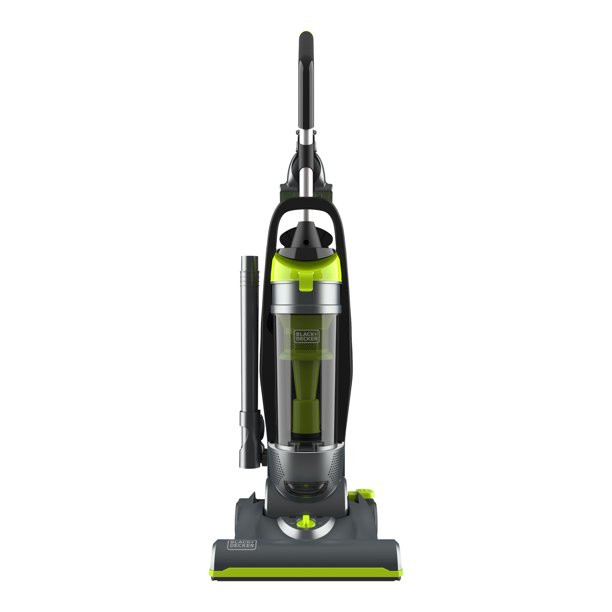 Black + Decker Upright Vacuum with Anti-Allergen HEPA-12 Filter (BDXURV309G) - Intensery