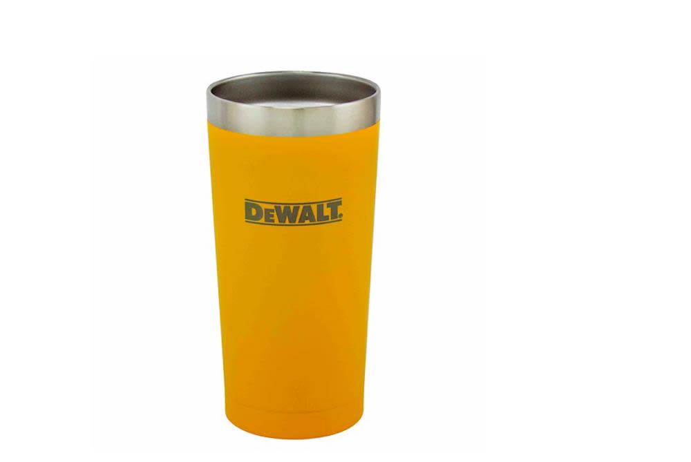 DEWALT 20 Oz. Yellow Powder Coated Tumbler DXC20OZTYS from DEWALT - Intensery