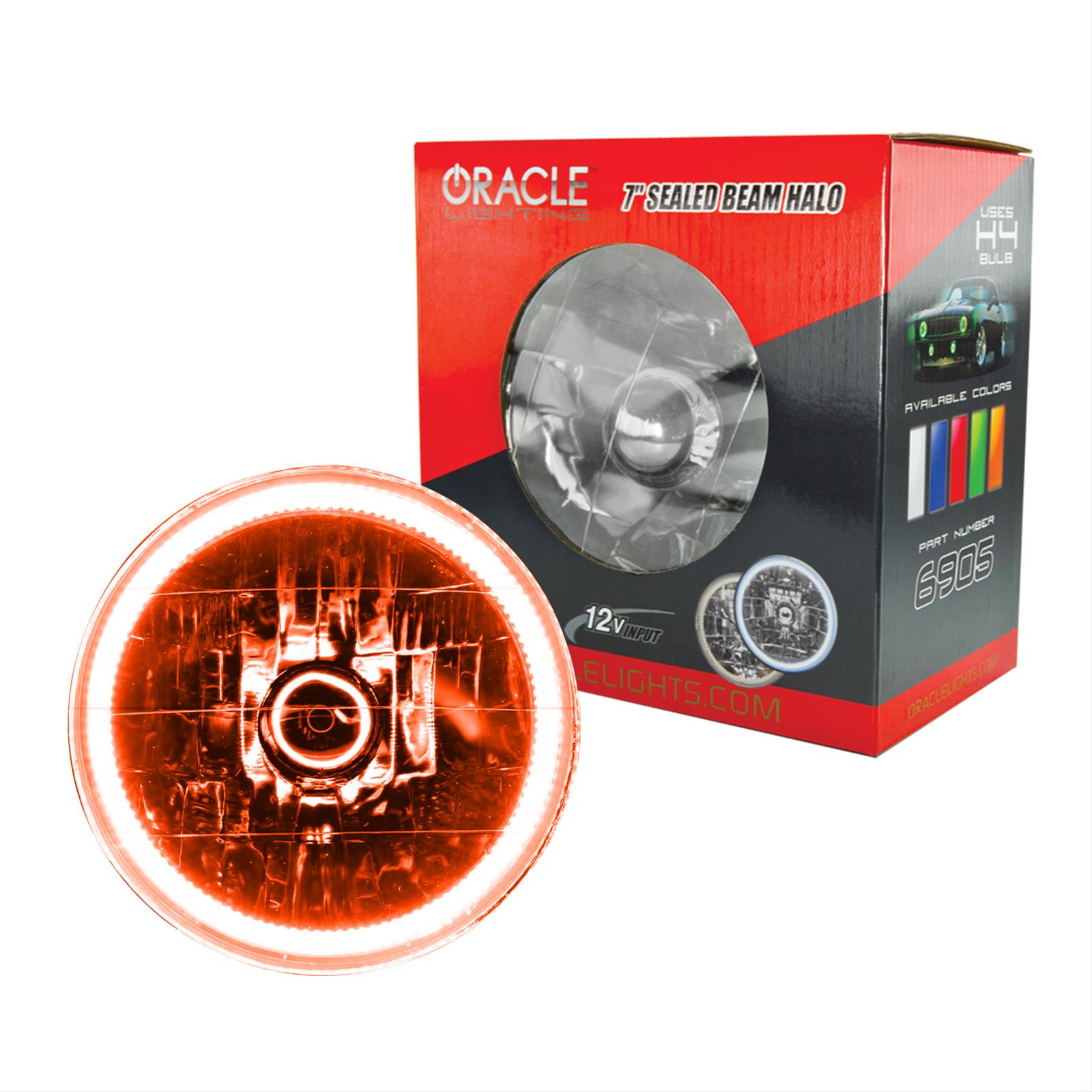 Oracle Lighting 6905-005 Oracle Sealed Beam Conversion Halo Lights - Intensery