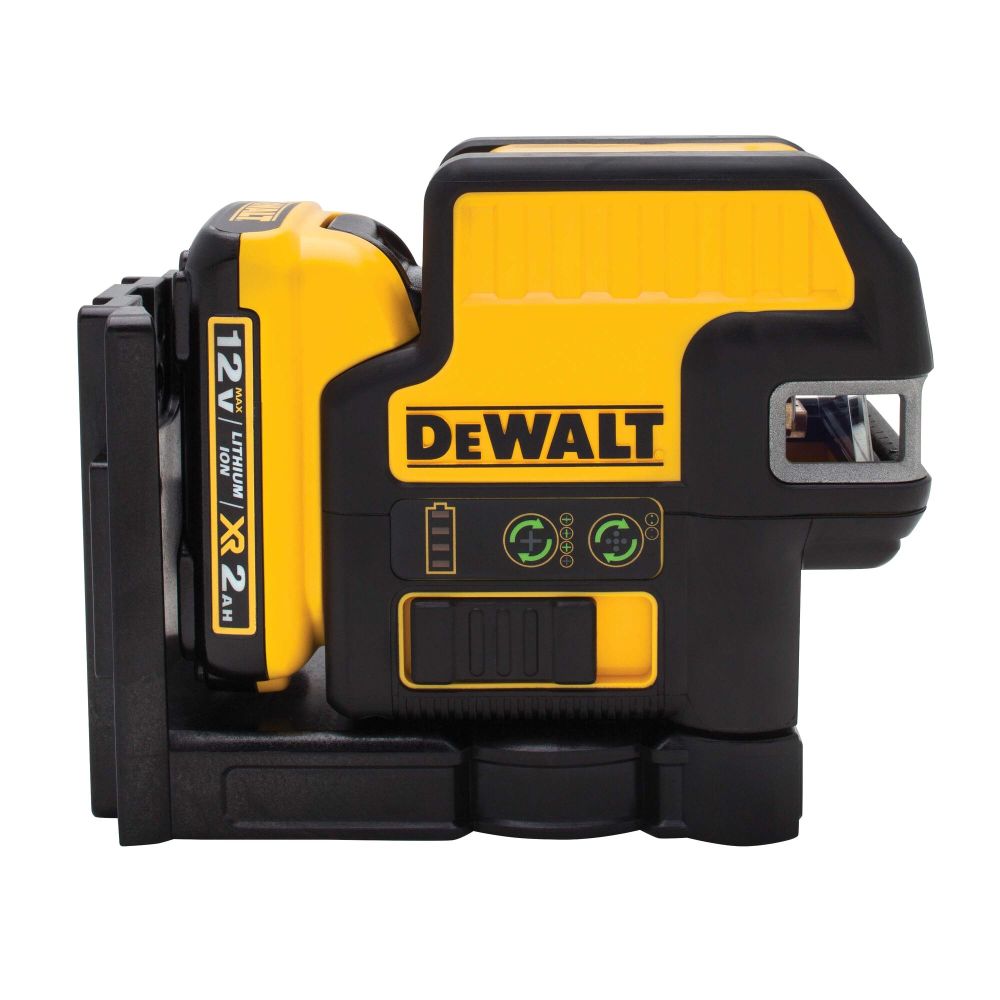 DEWALT 12 V 2 Spot Cross Line Green Laser DW0822LG from DEWALT - Intensery