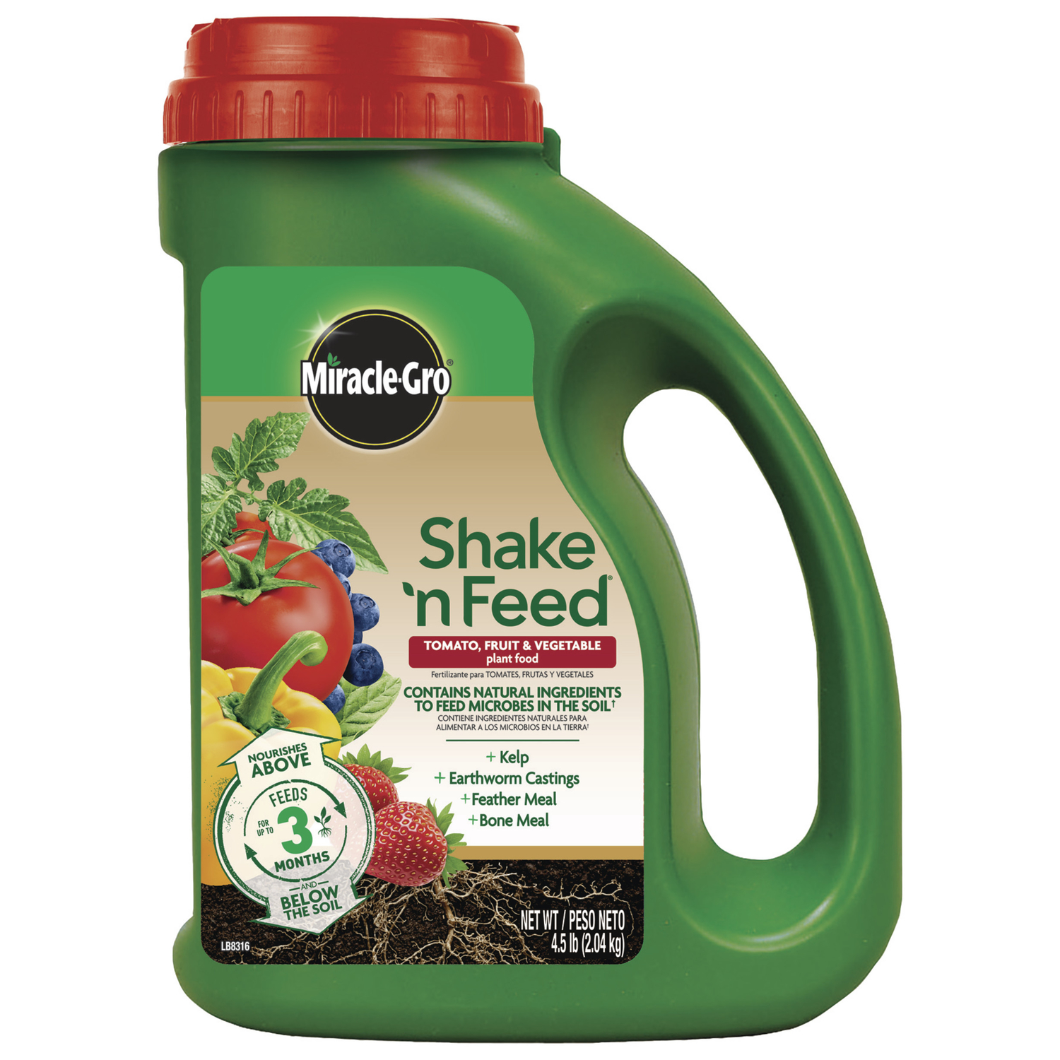 Miracle-Gro Shake \u0027n Feed Granules Plant Food 4.5 lb - Intensery