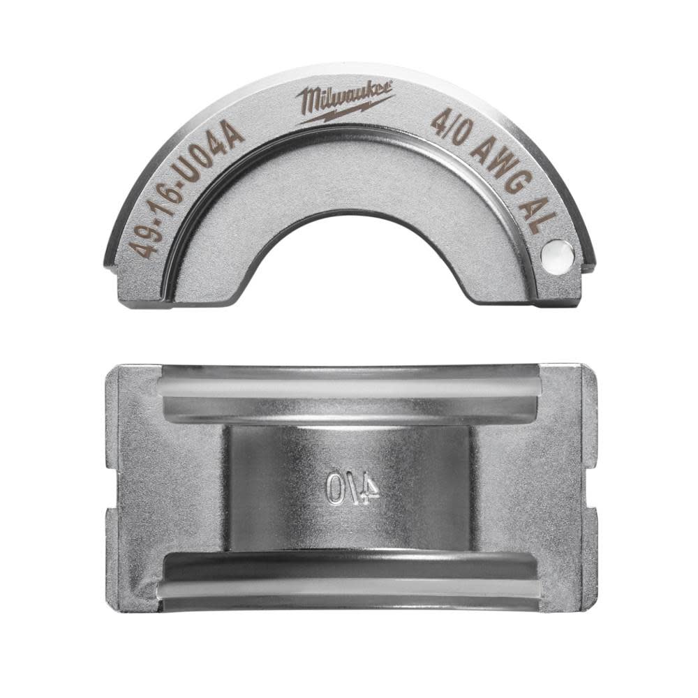 Milwaukee 4/0 Aluminum U Style Die 49-16-U04A from Milwaukee - Intensery