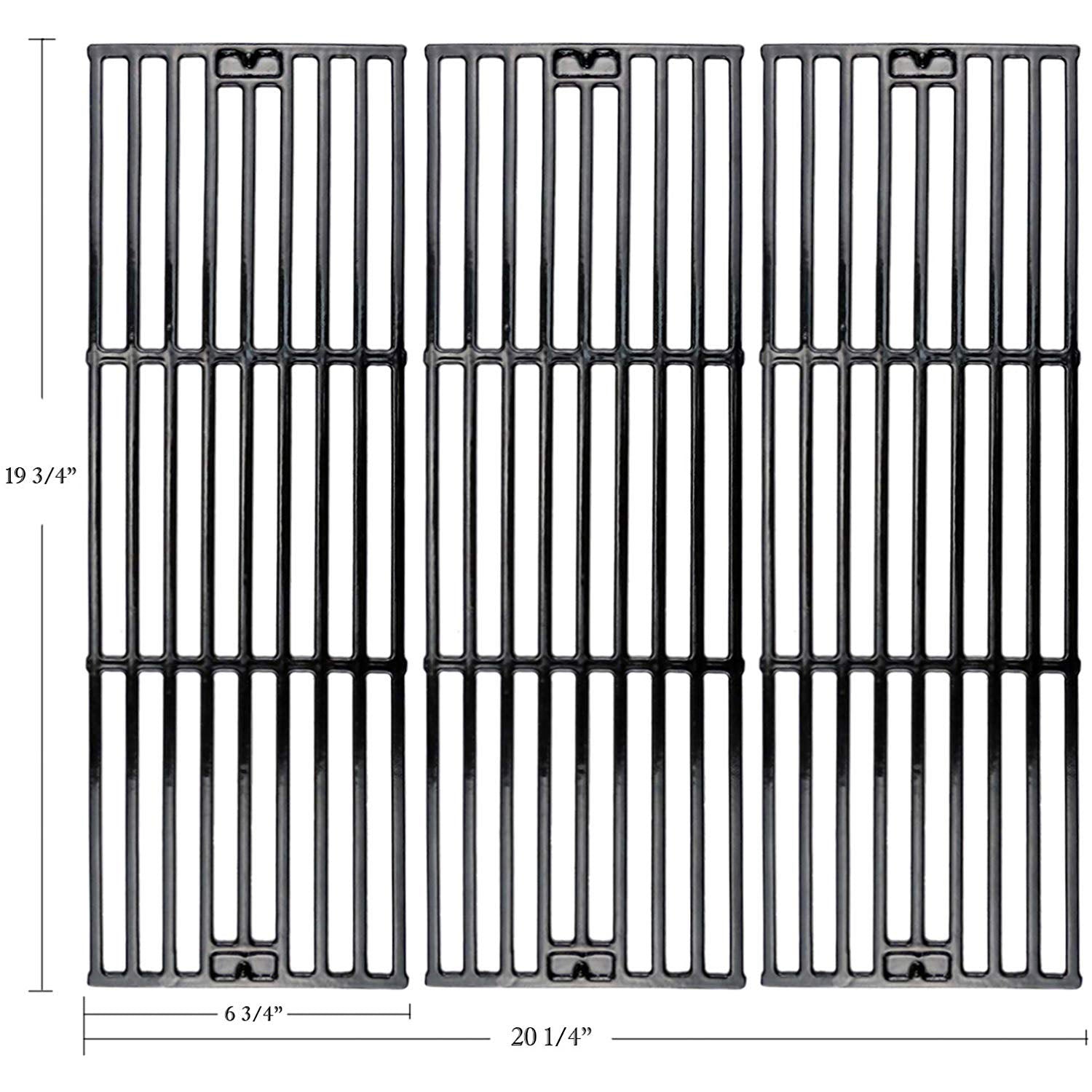 Grill Grates for Char-Griller 5050, 5072, 5252, 5650 etc Grills, 19 3/4 X 20 1/4 Replacement Parts - Intensery