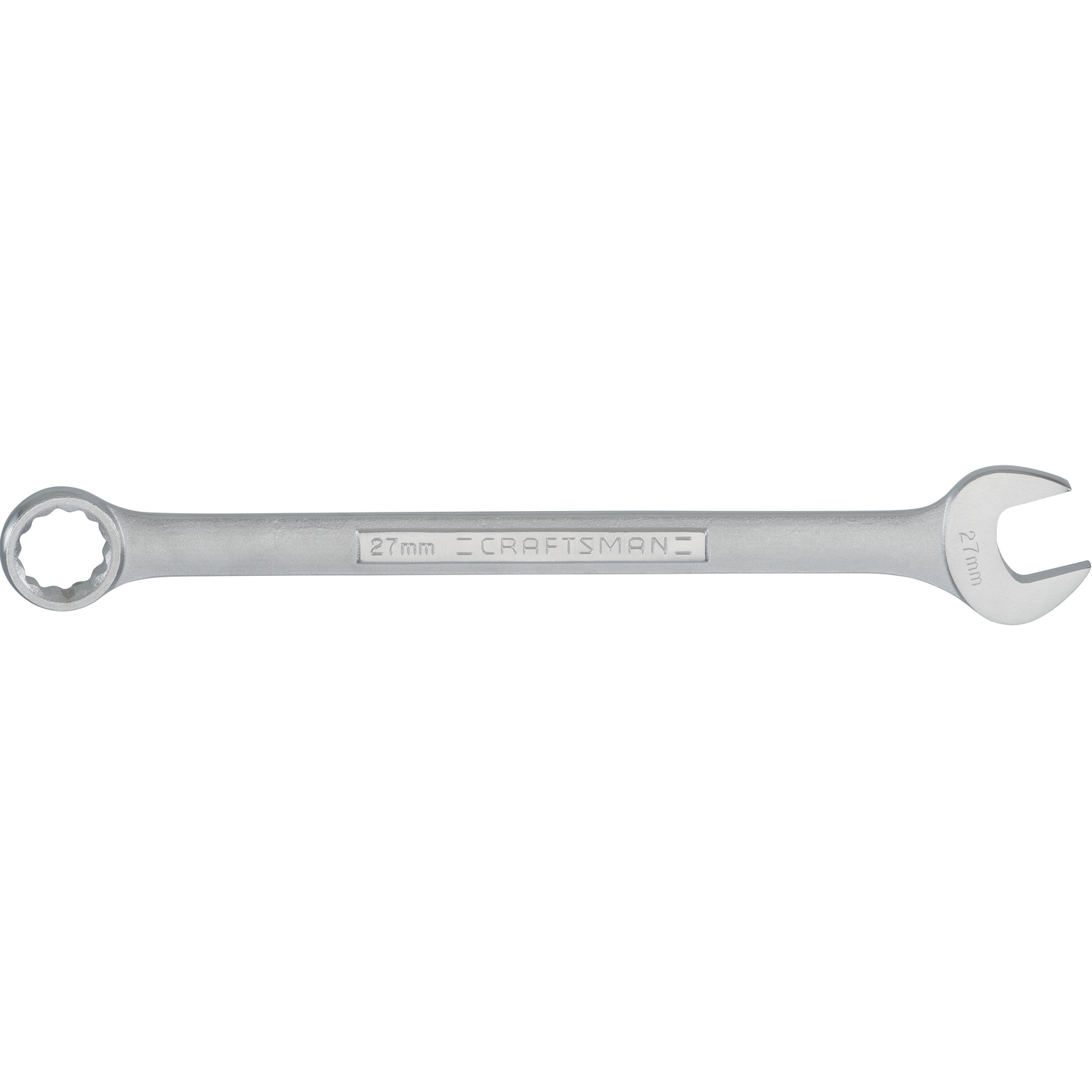Craftsman 27 mm X 27 mm 12 Point Metric Combination Wrench 14.6 in. L 1 pc - Intensery