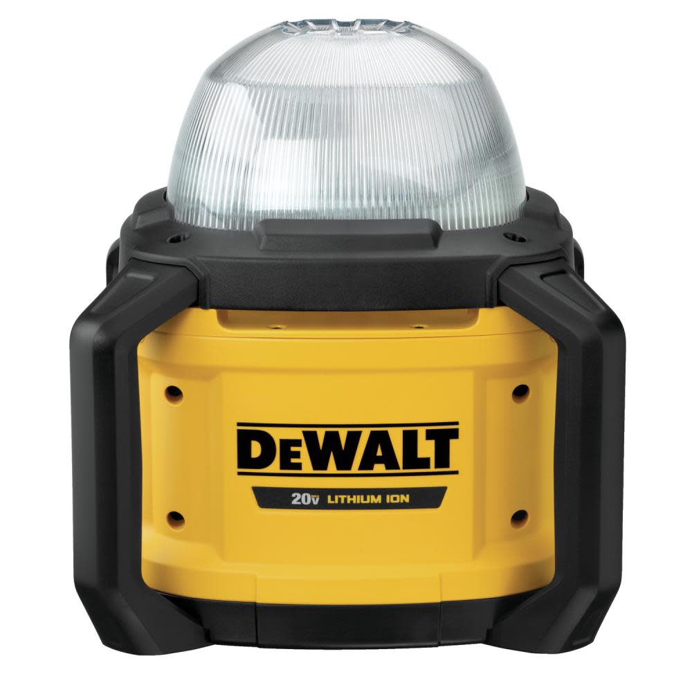DEWALT 5000-Lumen LED Rechargeable Portable Work Light Bare Tool - Intensery