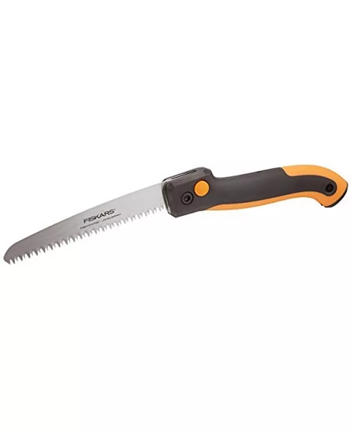 Fiskars 7 Power Tooth Softgrip Folding Saw-(390680-1001) - Intensery