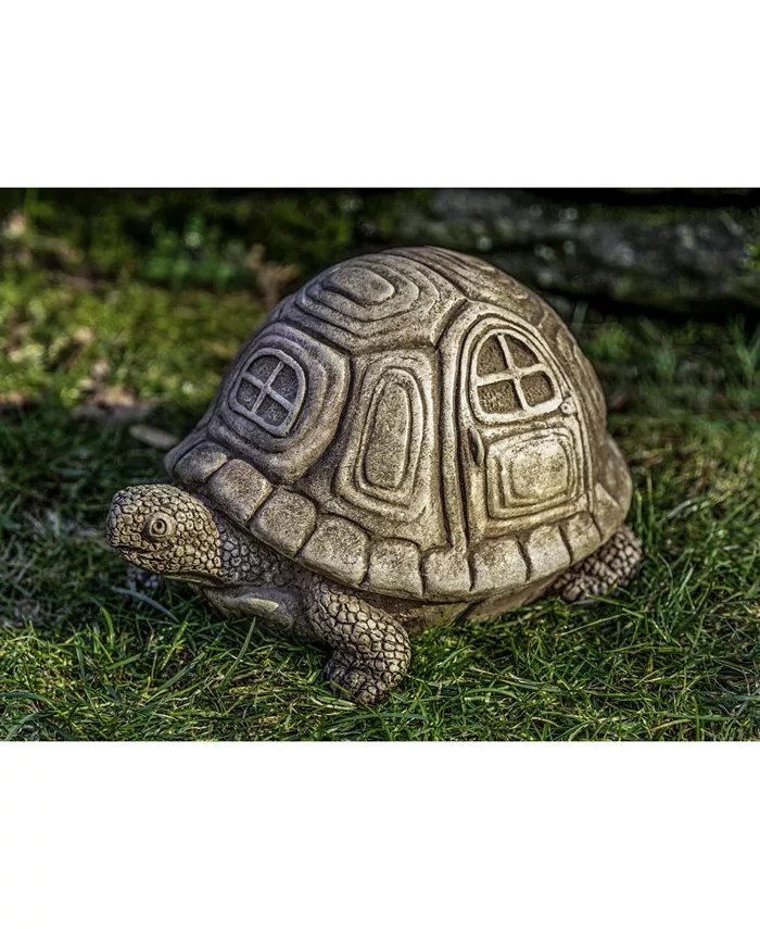 Campania International Traveling Turtle Garden Statue - Intensery