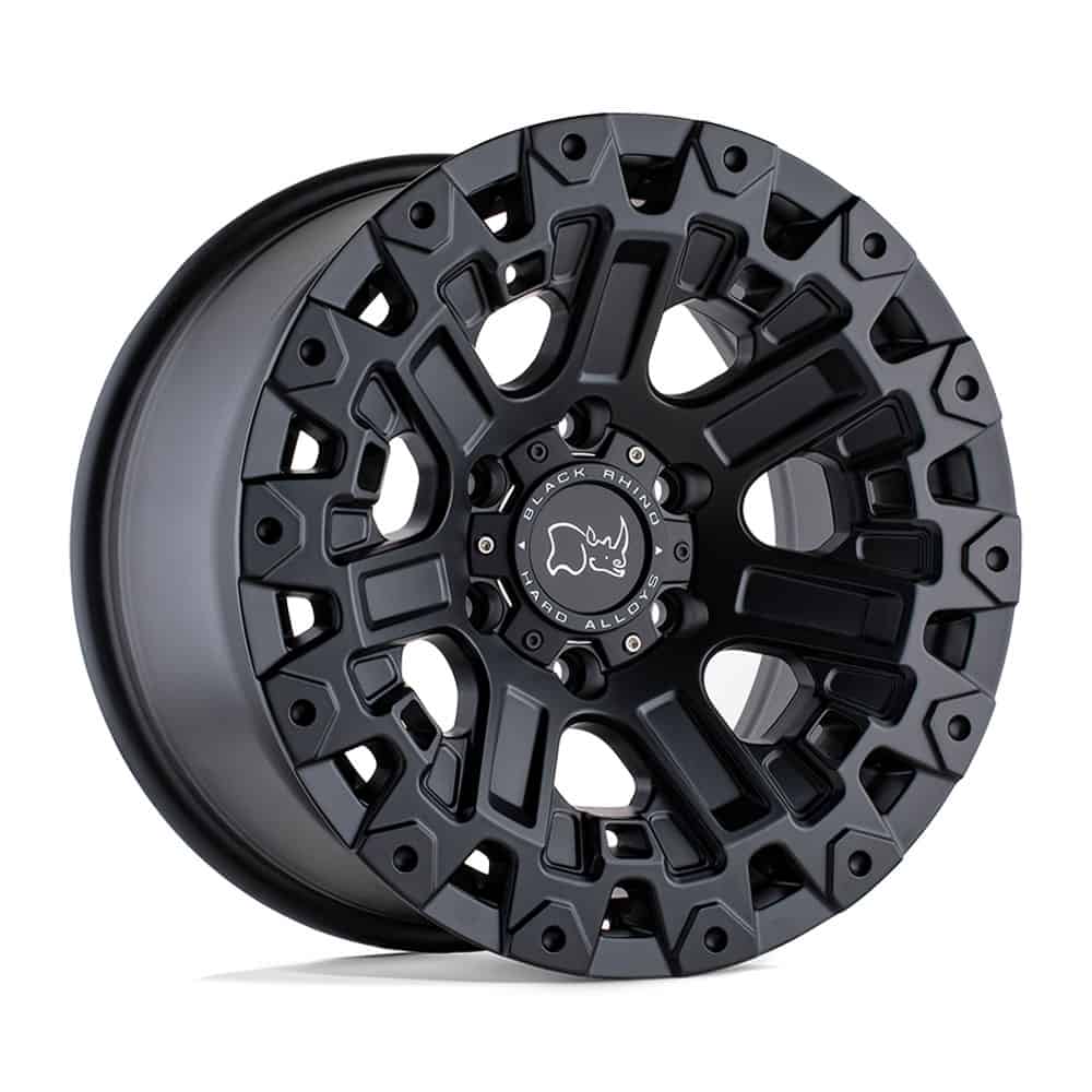 Black Rhino BLZRK 17X9.5 6X5.5 M-BLK -18MM - Intensery