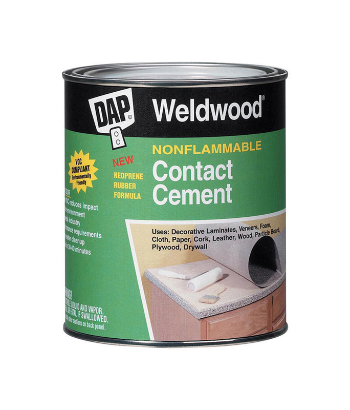 DAP Weldwood High Strength Synthetic Rubber Contact Cement 1 gal - Intensery