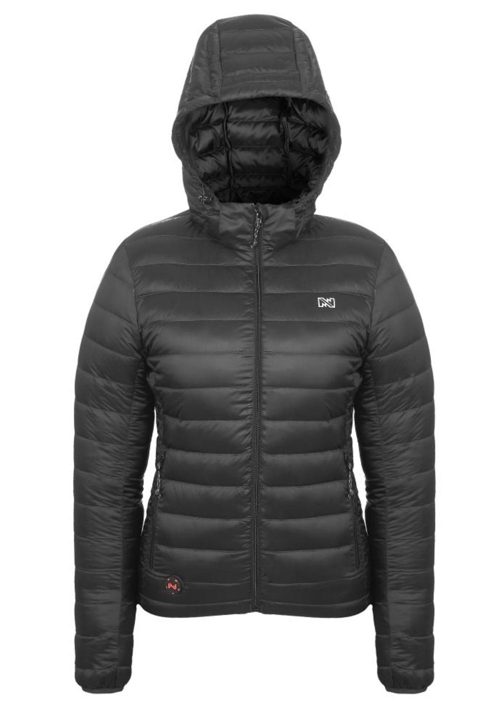 Summit Heated Jacket 12 Volt Womens Black Small - Intensery