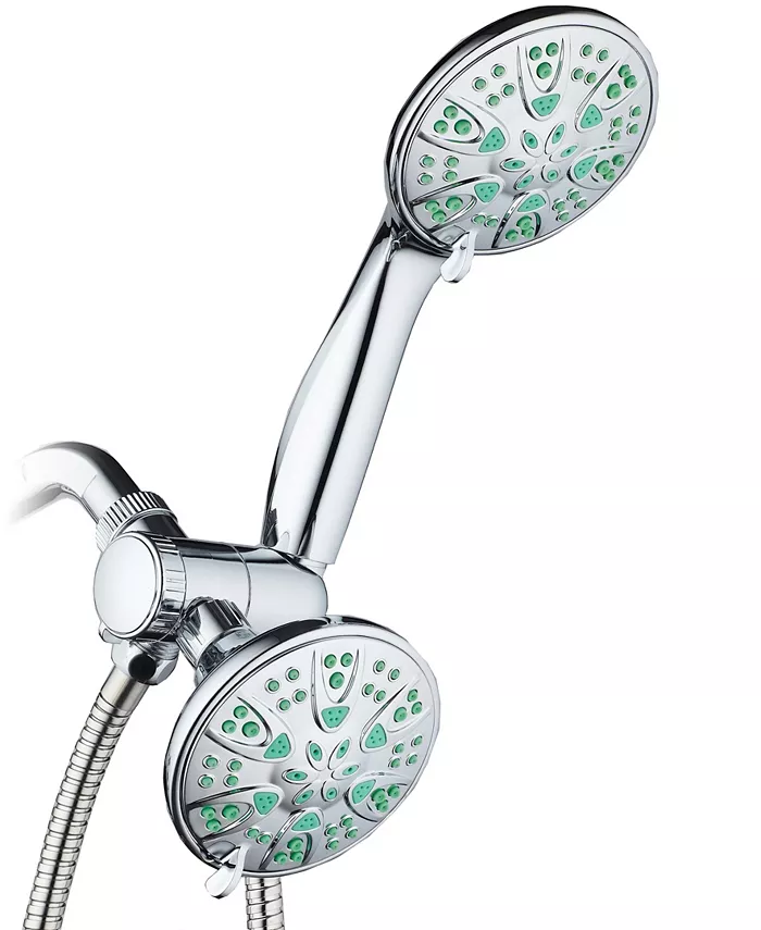Aquadance Antimicrobial 30-setting Shower Combo Jets Bath Collection - Intensery