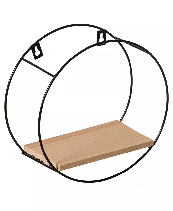 Vintiquewise Round， Wall Mount Floating Shelf - Intensery