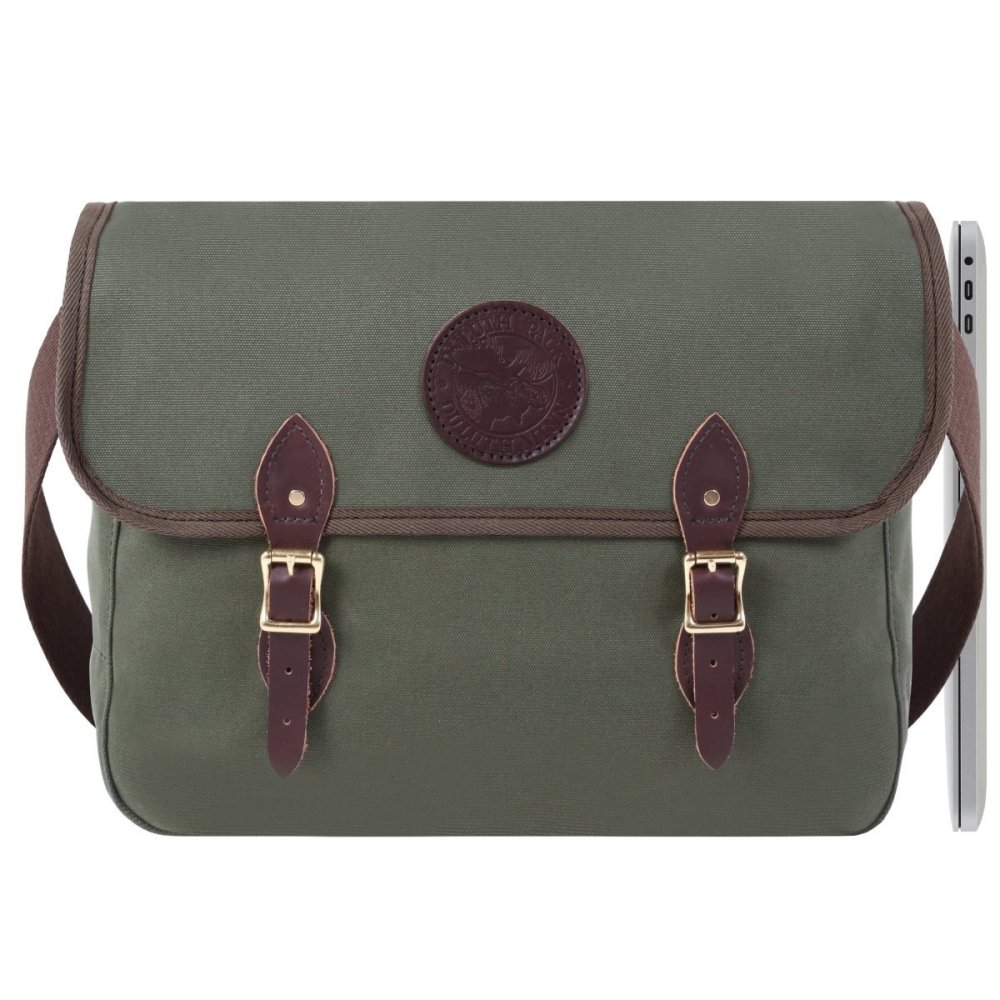 17 In. 13 Liters Capacity Olive Drab Laptop Book Bag - Intensery
