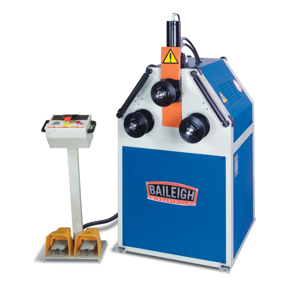 Baileigh R-M55H Hydraulic Angle Ring Roll Bender Machine - Intensery