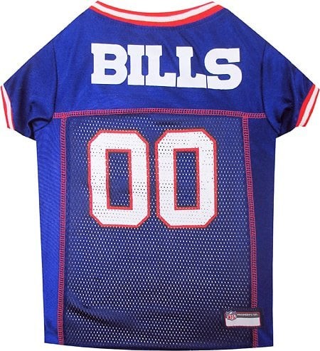 Pets First NFL Buffalo Bills Mesh Pet Jersey - X-Large - Intensery