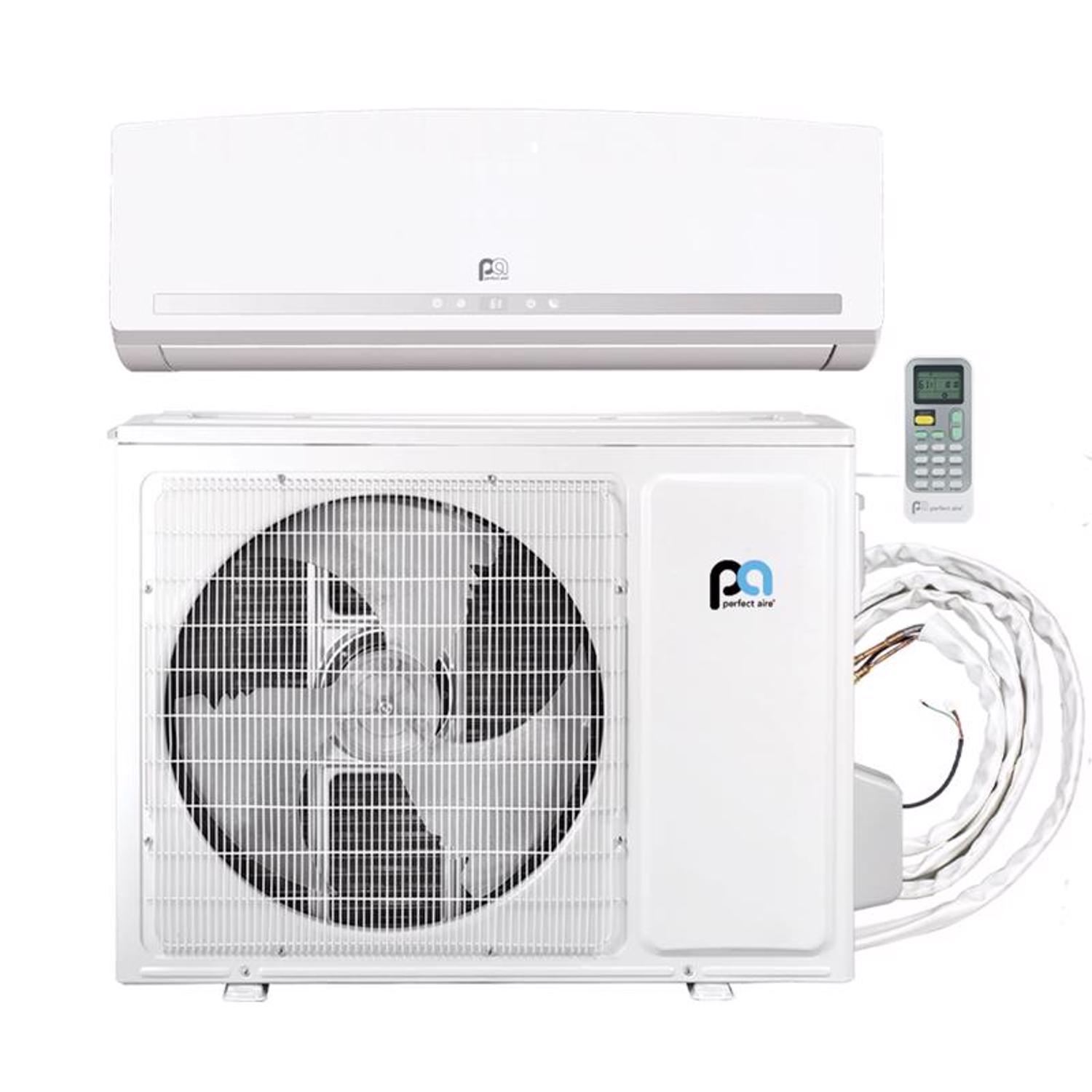 Perfect Aire 3rd Generation 1 Zone 24000 BTU 21 SEER Ductless Mini Split Air Conditioner \u0026 Heat Pump - Intensery