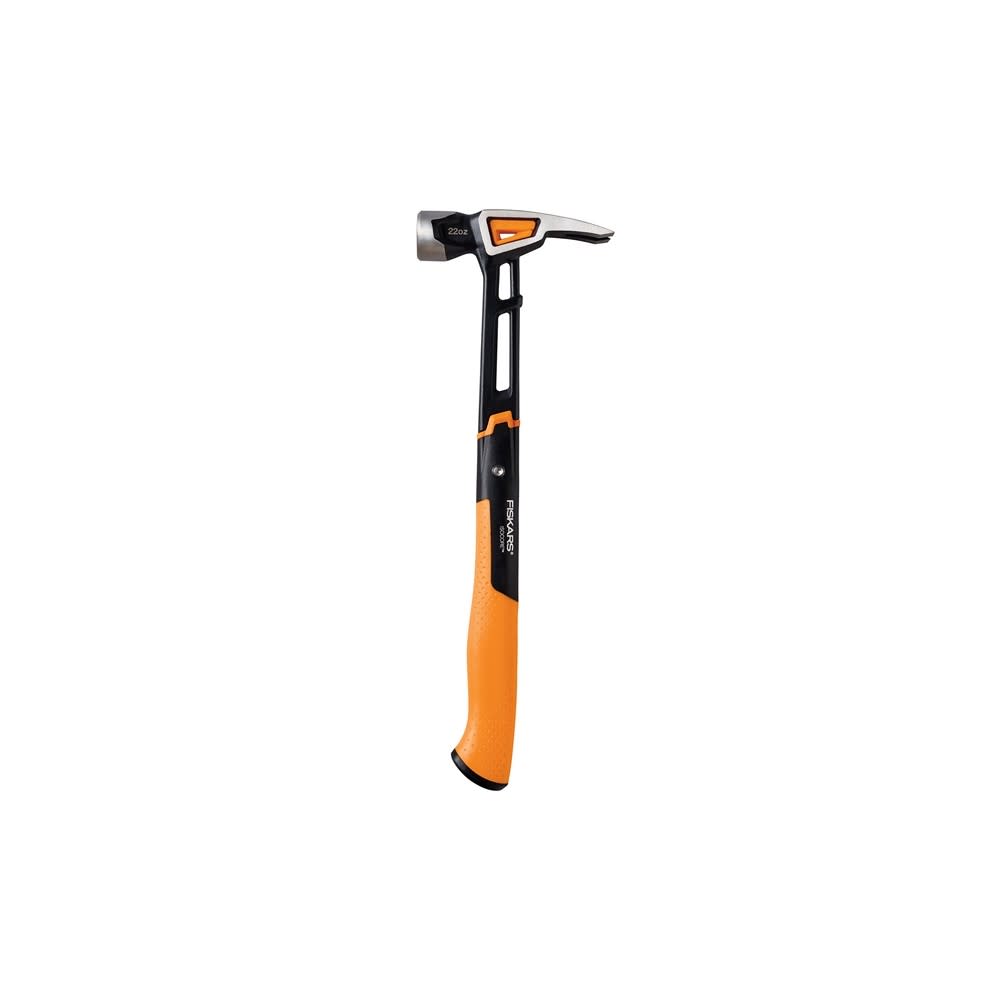 Fiskars Pro IsoCore 22oz 16 Forged Steel Head Framing Hammer - Intensery