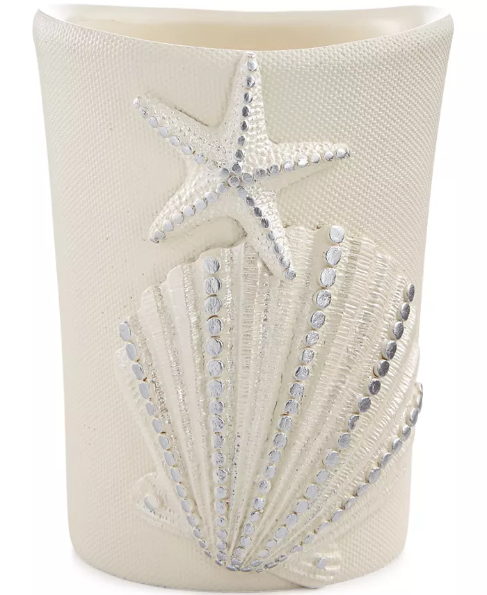 Avanti Bath， Sequin Shells Tumbler - Intensery