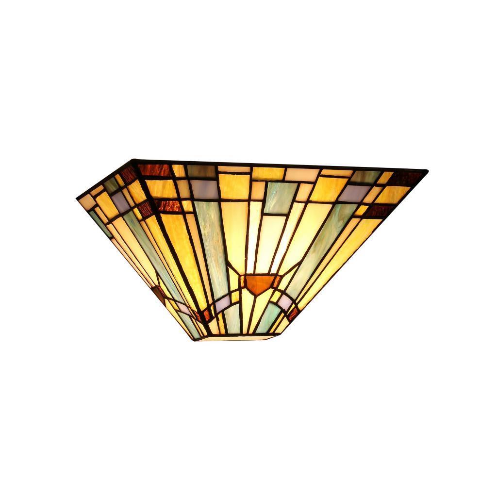 Tiffany Style Mission Design 1-light Wall Sconce - Intensery