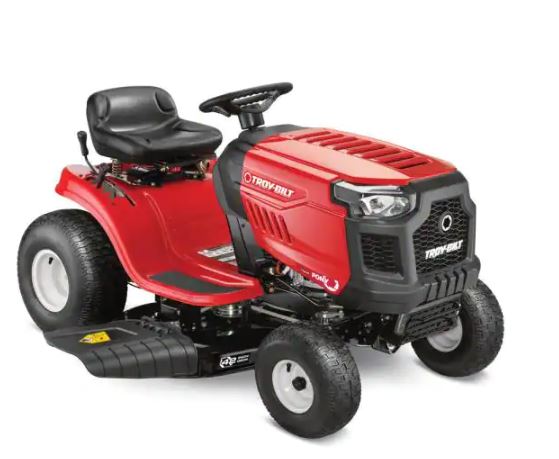 Pony 42 in. 15.5 HP Briggs and Stratton 7-Speed Manual Drive Gas Riding Lawn Tractor - Intensery