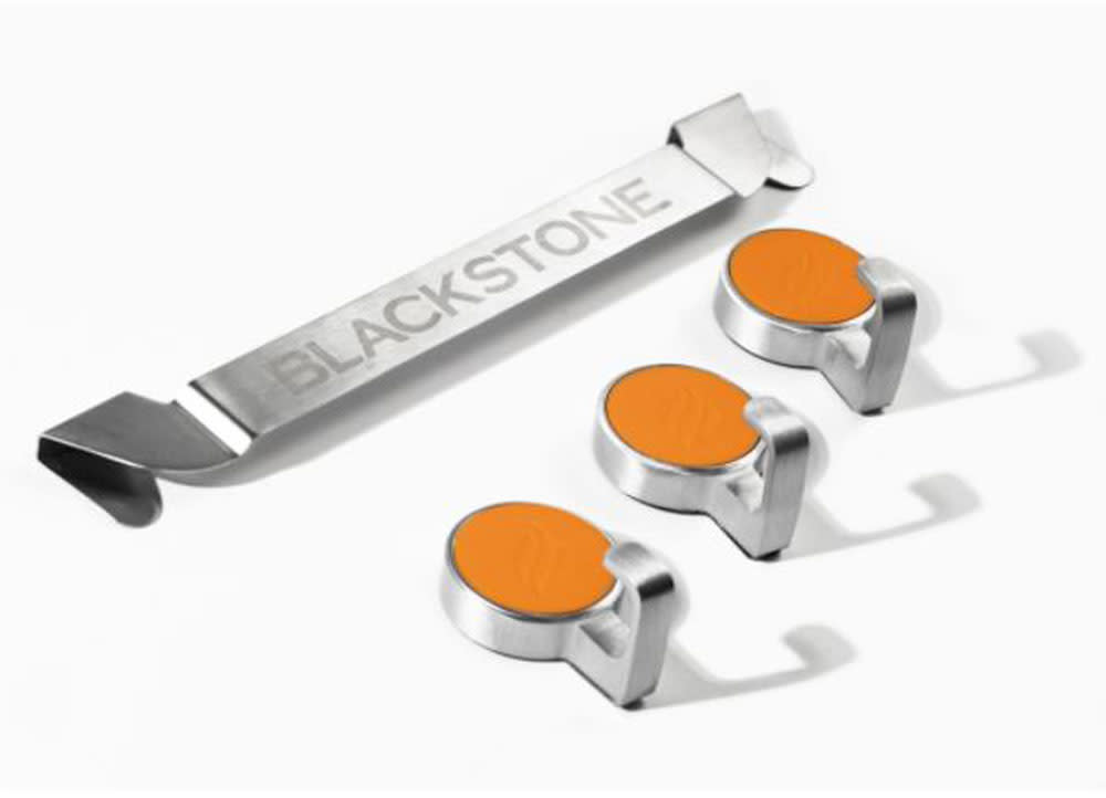 Blackstone Culinary Griddle Tool Holder Orange 4pc Combo - Intensery